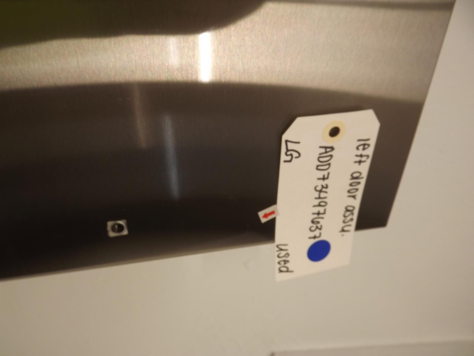 LG Refrigerator ADD73497637 Left Door Used LG Refrigerator ADD73497637 Left Door Used